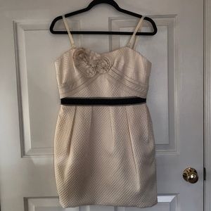 BCBG Cream Dress